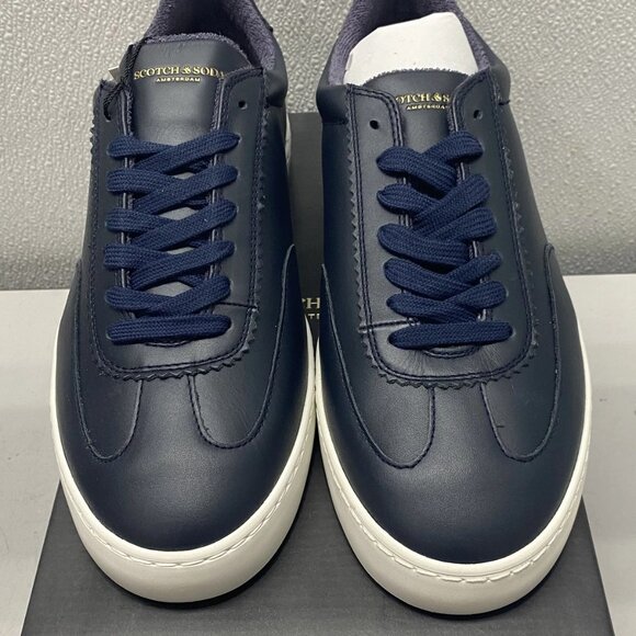 NEW SCOTCH & SODA Men's Plakka Sneakers – Marine – Size 11 - Picture 1 of 9